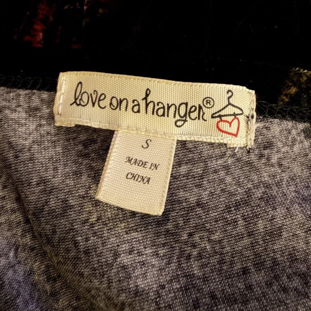 Love On A Hanger Velvet Floral S Small Wide Leg Jumpsuit whimsigoth y2k cottage‎ - Picture 7 of 10